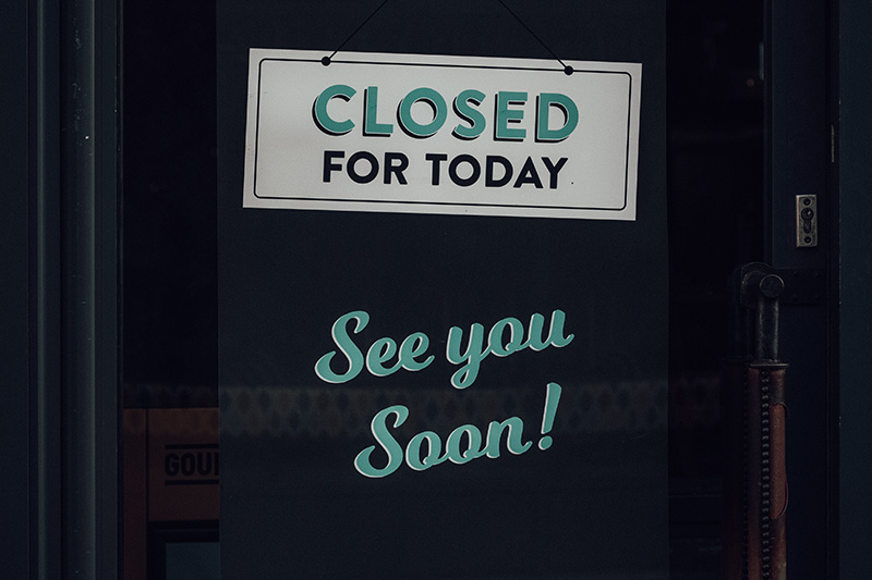 Closed — Friday, May 27, 2022