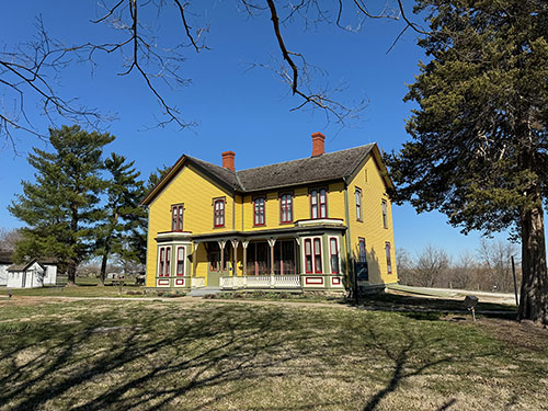 Historic home of Joseph Smith III in Lamoni, Iowa.